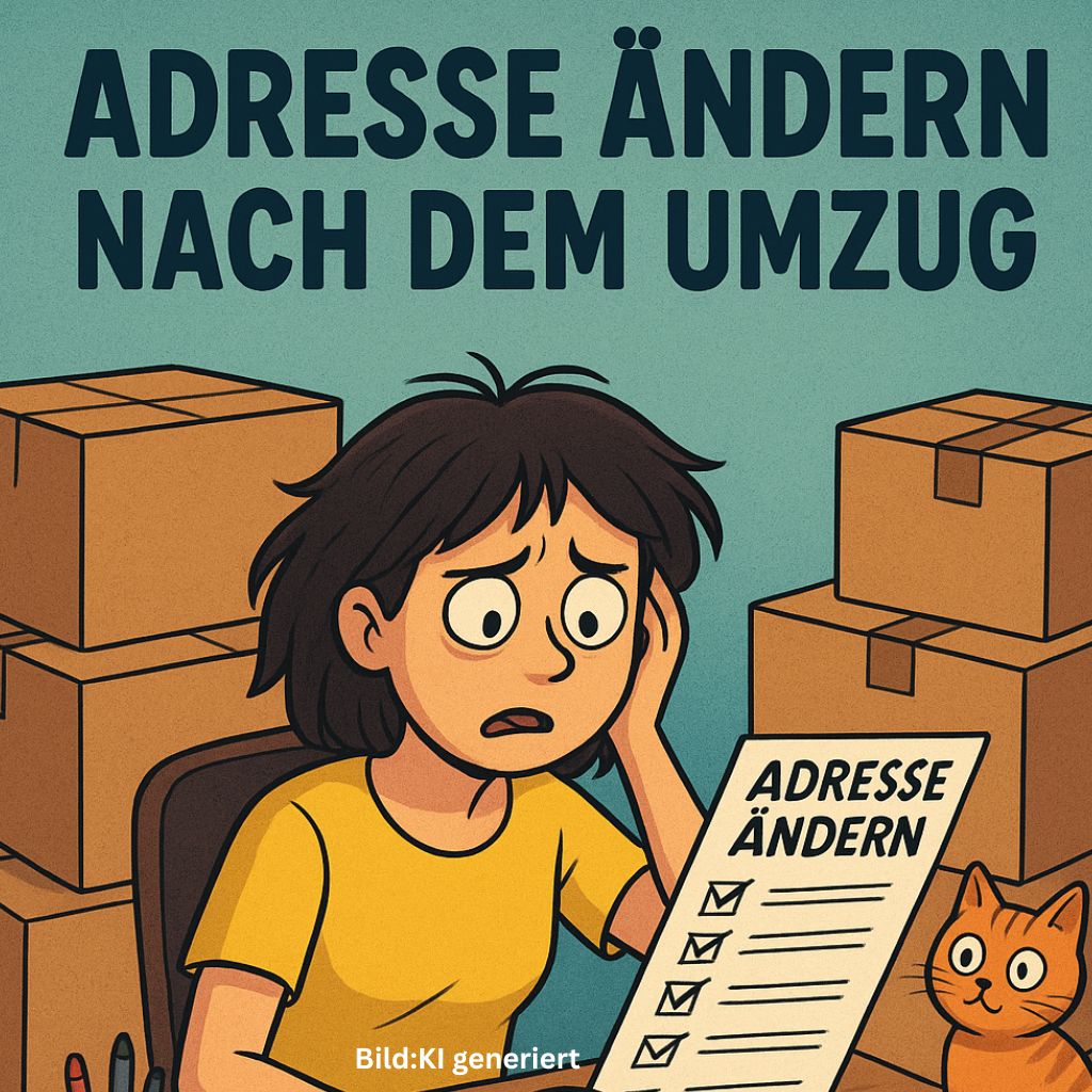 Wo Adresse Andern Umzug